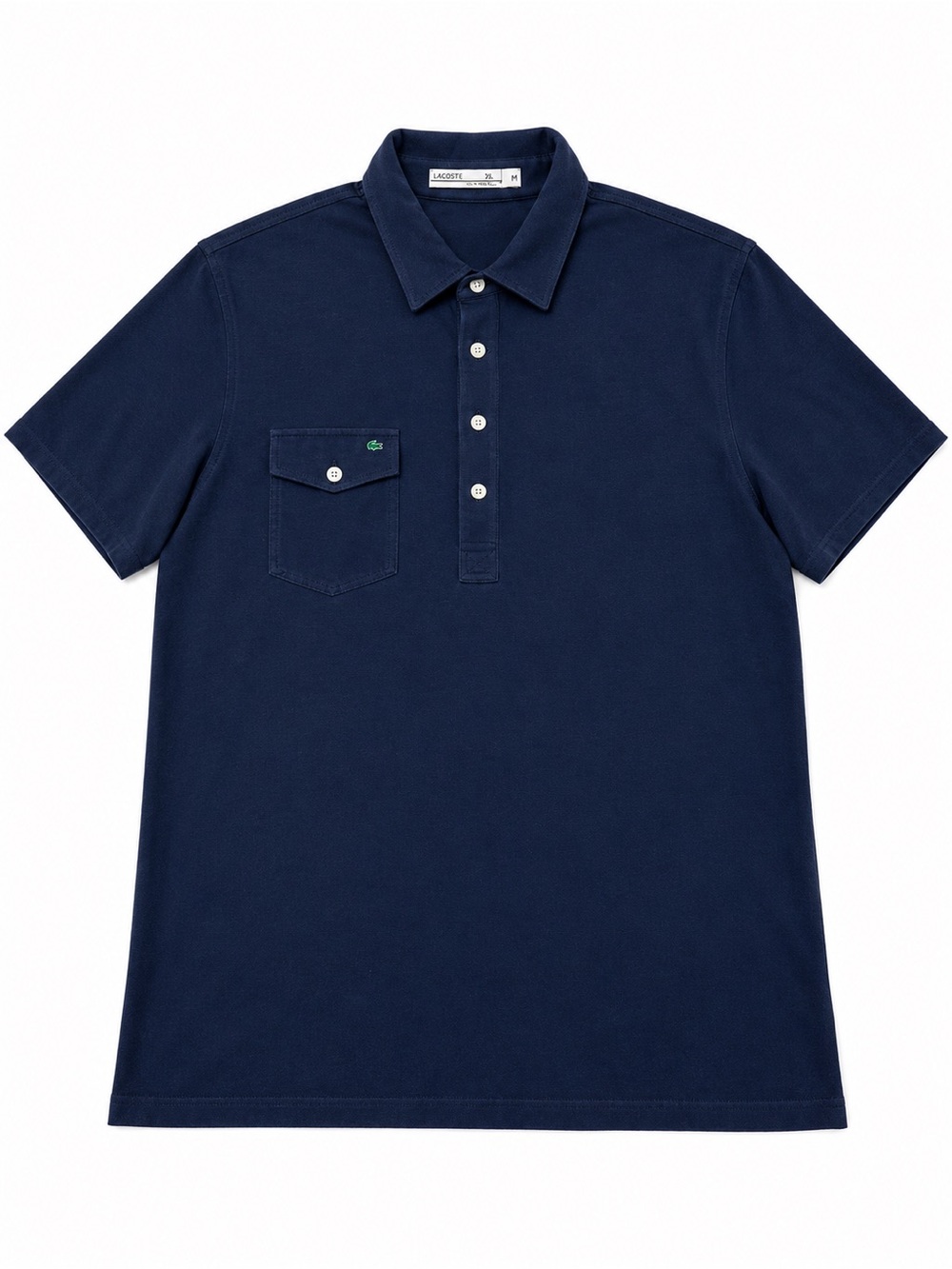 Criquet Men’s XL Navy Blue Players Shirt Polo Pocket